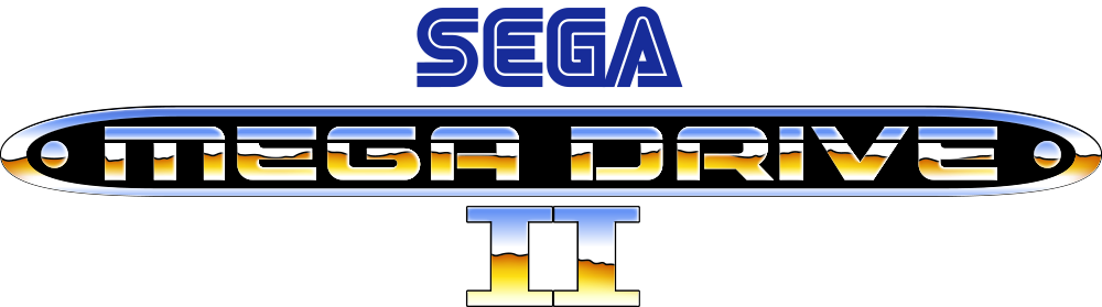 Sega Mega Drive Ii - Sega Mega Drive Logo Png (1000x279), Png Download