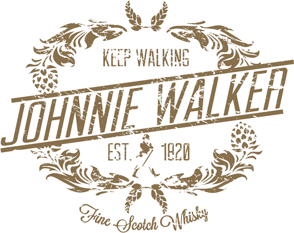 Johnny Walker Tshirt Design (600x517), Png Download