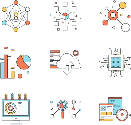 Technology Vector Png - Technology Vector Icons (600x564), Png Download