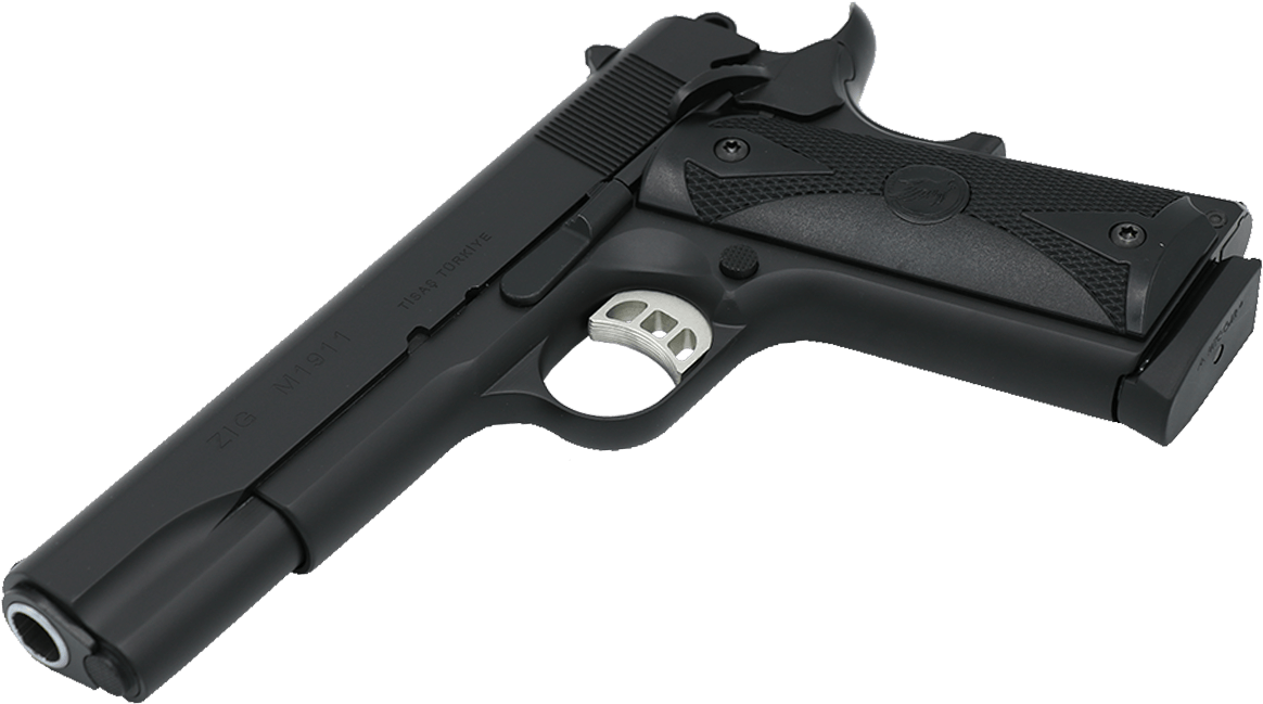 Zig M 1911 Siyah (1250x832), Png Download