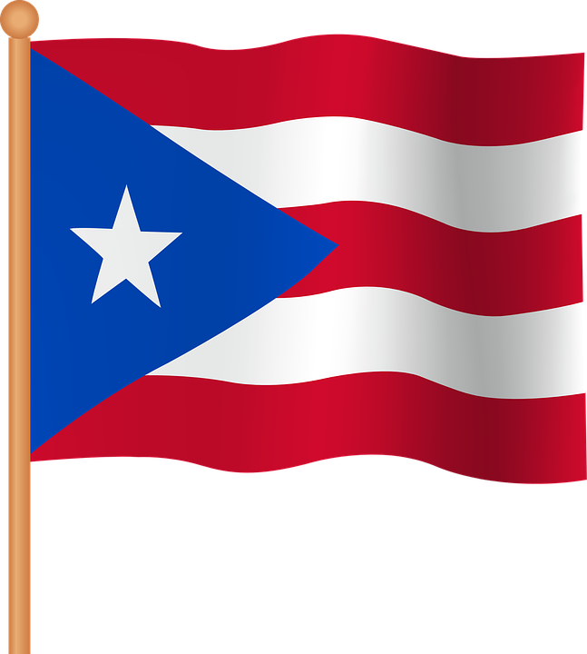 Bandera De Puerto Rico Png (647x720), Png Download