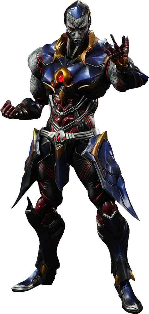 Darkseid Play Arts 11" Action Figure (475x1000), Png Download