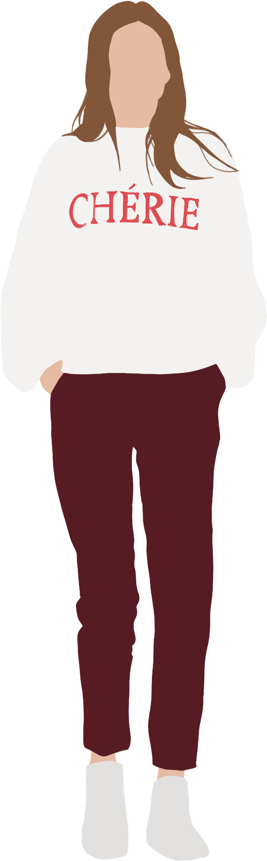 People Flat Illustration On Behance (1536x2048), Png Download