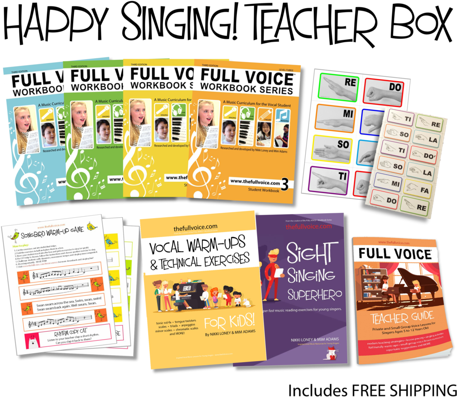 Happy Singing Teacher Box (1000x844), Png Download