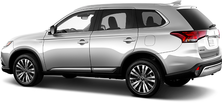 Alloy Silver Metallic 2019 Mitsubishi Outlander Exterior (940x460), Png Download