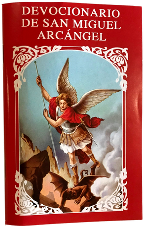 Religious Booklet Devocionario De San Miguel Arcangel (495x659), Png Download