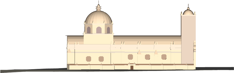 Sobre La Clave, Se Destaca Un Medallón En Estuco Decorado (1122x793), Png Download