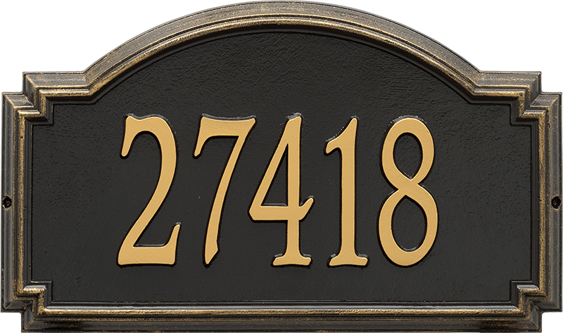 Williamsburg Estate Wall Address Plaque, One Line (800x474), Png Download