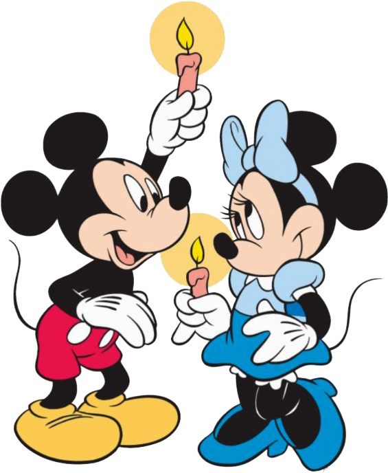 Miki Maus Y Mini, Mickey Minnie Mouse, Disney Mouse, (581x715), Png Download