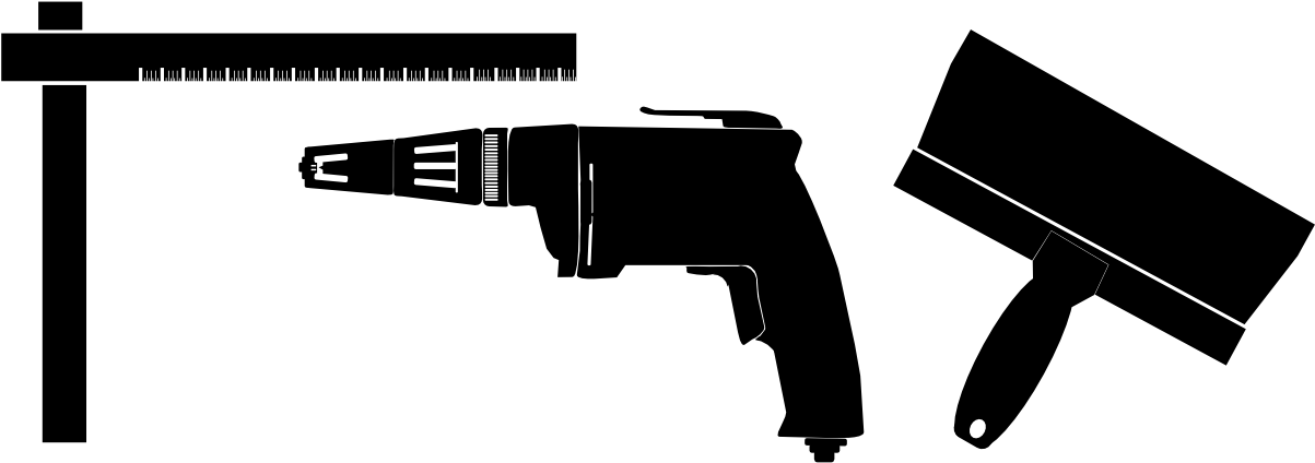 Drywall Sheet Rock & Wallpapering Service (1215x463), Png Download