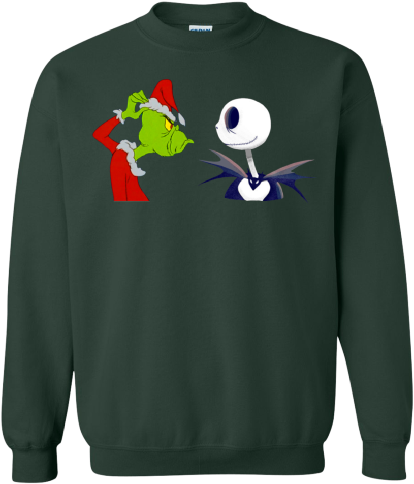 How The Grinch Stole The Nightmare Before Christmas (960x960), Png Download