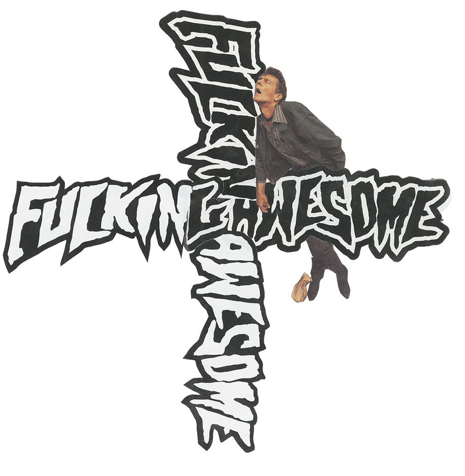 Fucking Awesome - Hobo T-shirt - Black (1000x1000), Png Download