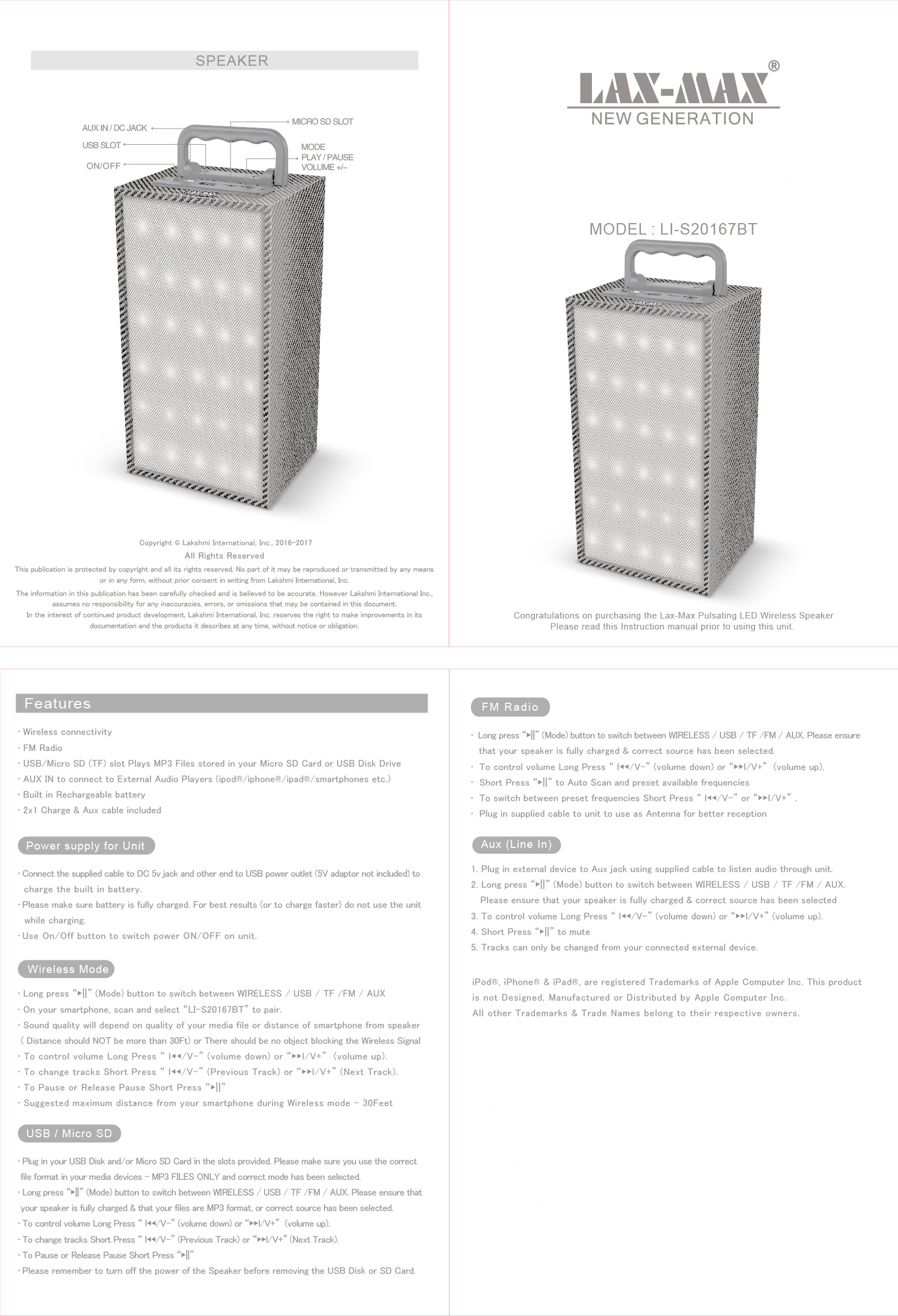 Fcc Id 2afbhsp817 Users-manual (1558x2283), Png Download