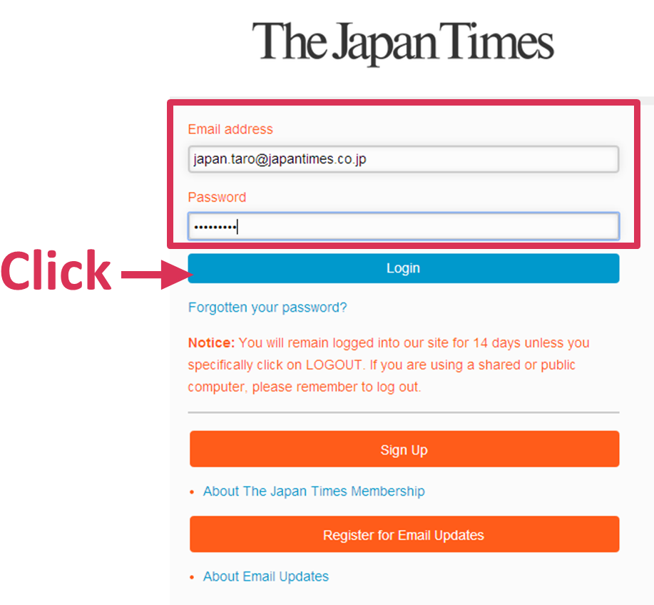 3) Once You Have Logged In, The "login" Link At The (969x847), Png Download