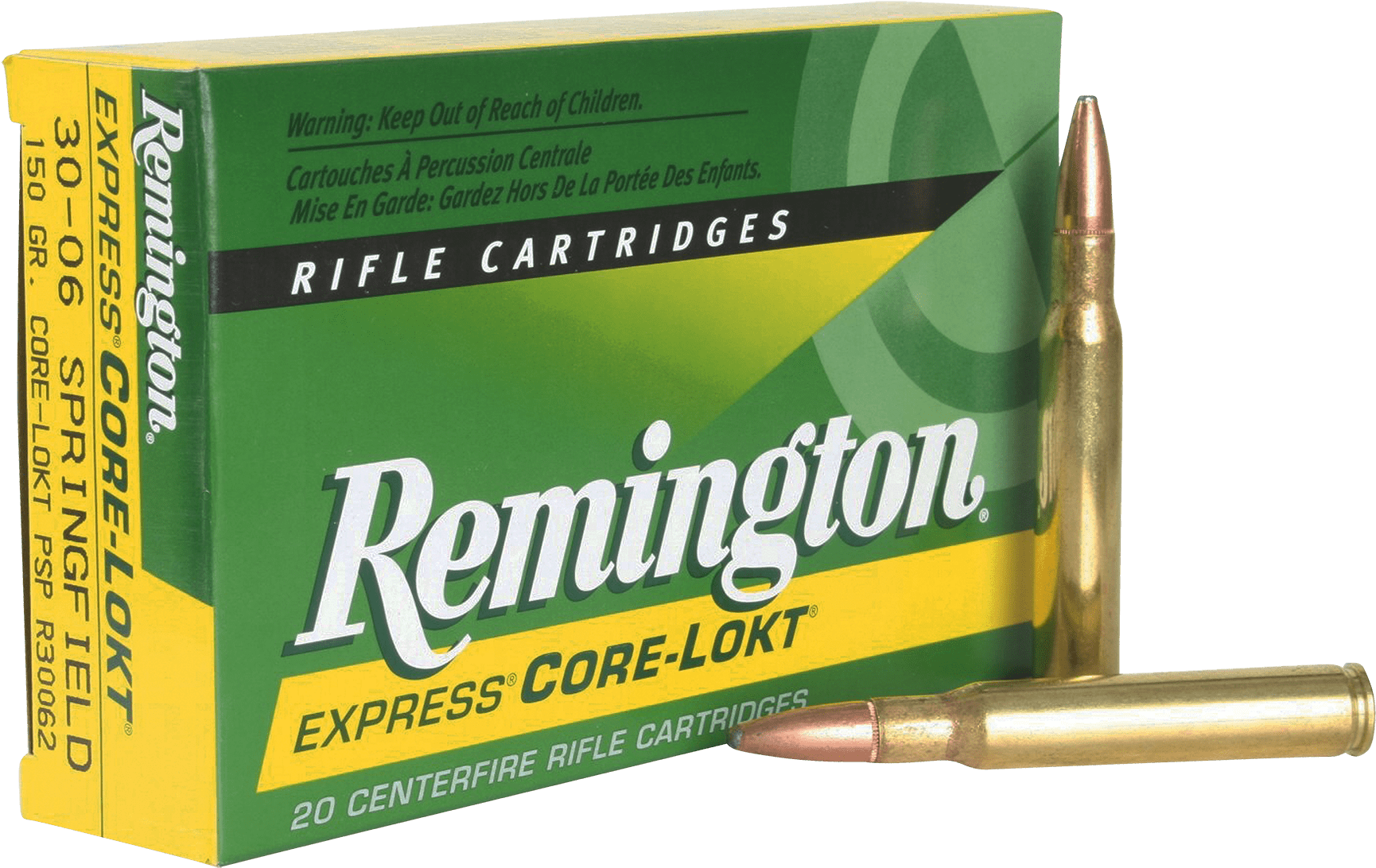 Rem Ammo R300wsm1 Core-lokt 300 Win Short Mag Psp 150 (1800x1129), Png Download