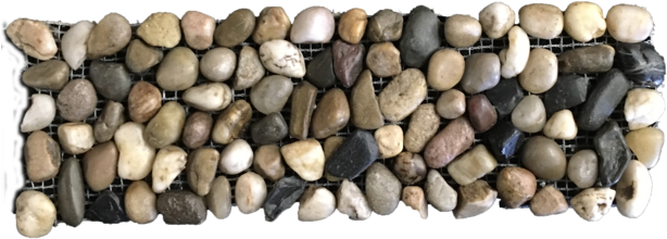 Mini Prairie Cobblestone Border (640x853), Png Download