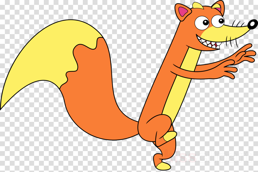 Fox Dora Clipart Swiper The Explorer Character (900x600), Png Download