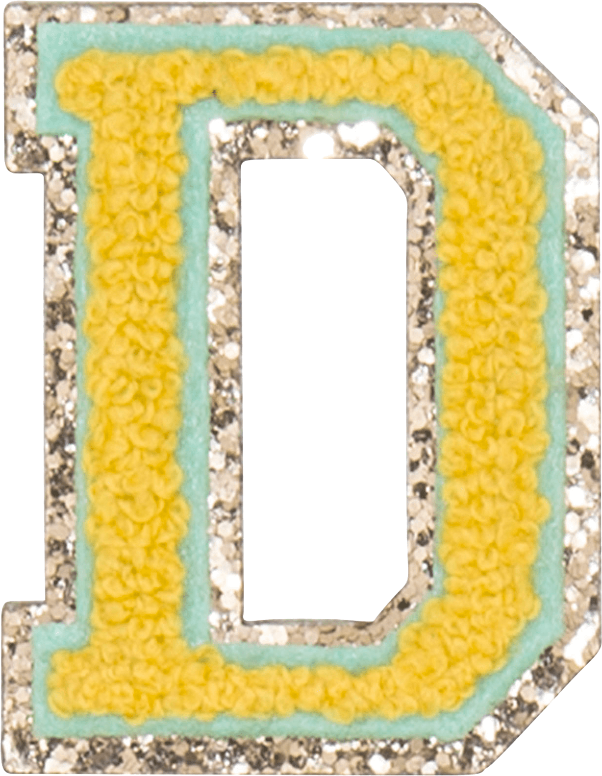 Luxe Yellow Varsity Letter Patches Stoney Clover Lane (1228x1584), Png Download
