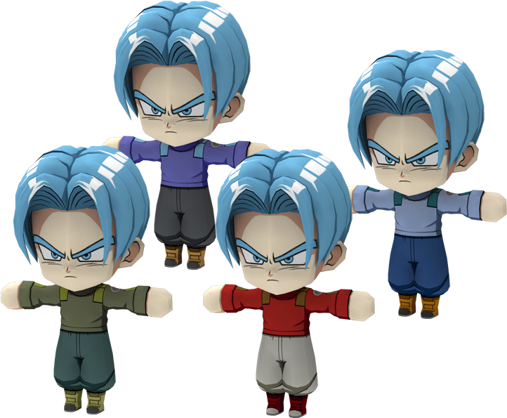 Spiky Hair Smooth Hair Polycount (750x650), Png Download