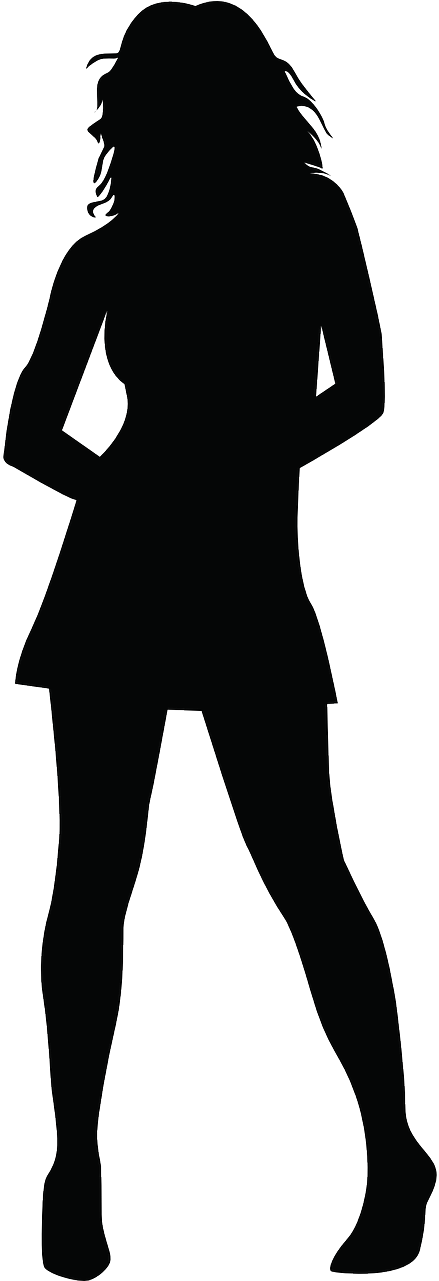 Sexy Silhouettes Png (640x1280), Png Download