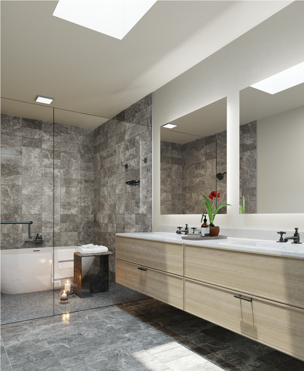 The Penthouses Represent The Height Of Living And Feature (1800x1200), Png Download