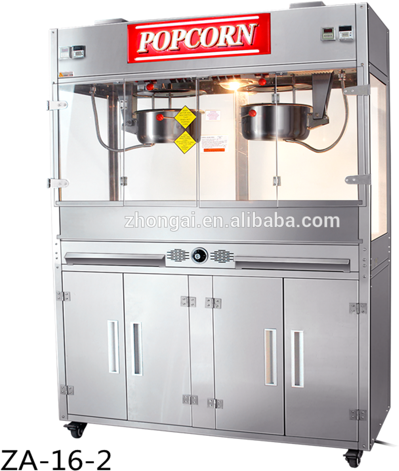 Commercial 16 Oz Popcorn Machine Theater Popper Za-32 (1000x1000), Png Download