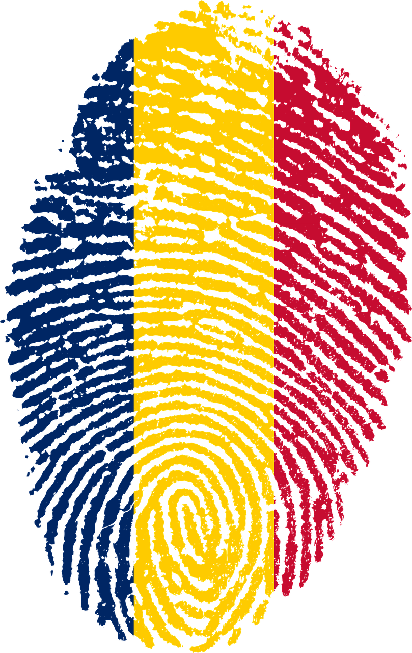 Travel, Chad, Flag, Fingerprint, Country, Pride (809x1280), Png Download