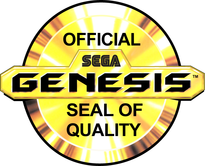 Sega Genesis Seal Of Quality (677x550), Png Download