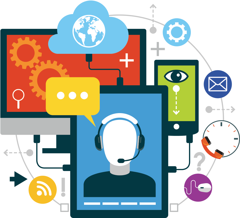 Graphic Free Stock Support I Consult - Technical Support Vector Png (962x450), Png Download