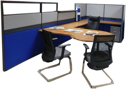Workstation - Office Room Png (640x480), Png Download