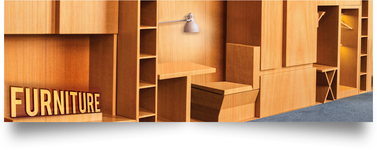 India's Best-rated Boards & Tiles For Walls, Ceilings - Furniture (1293x516), Png Download