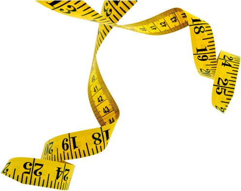 Then Cut The Material To Size If Necessary - Yellow Tape Measure Png (522x410), Png Download