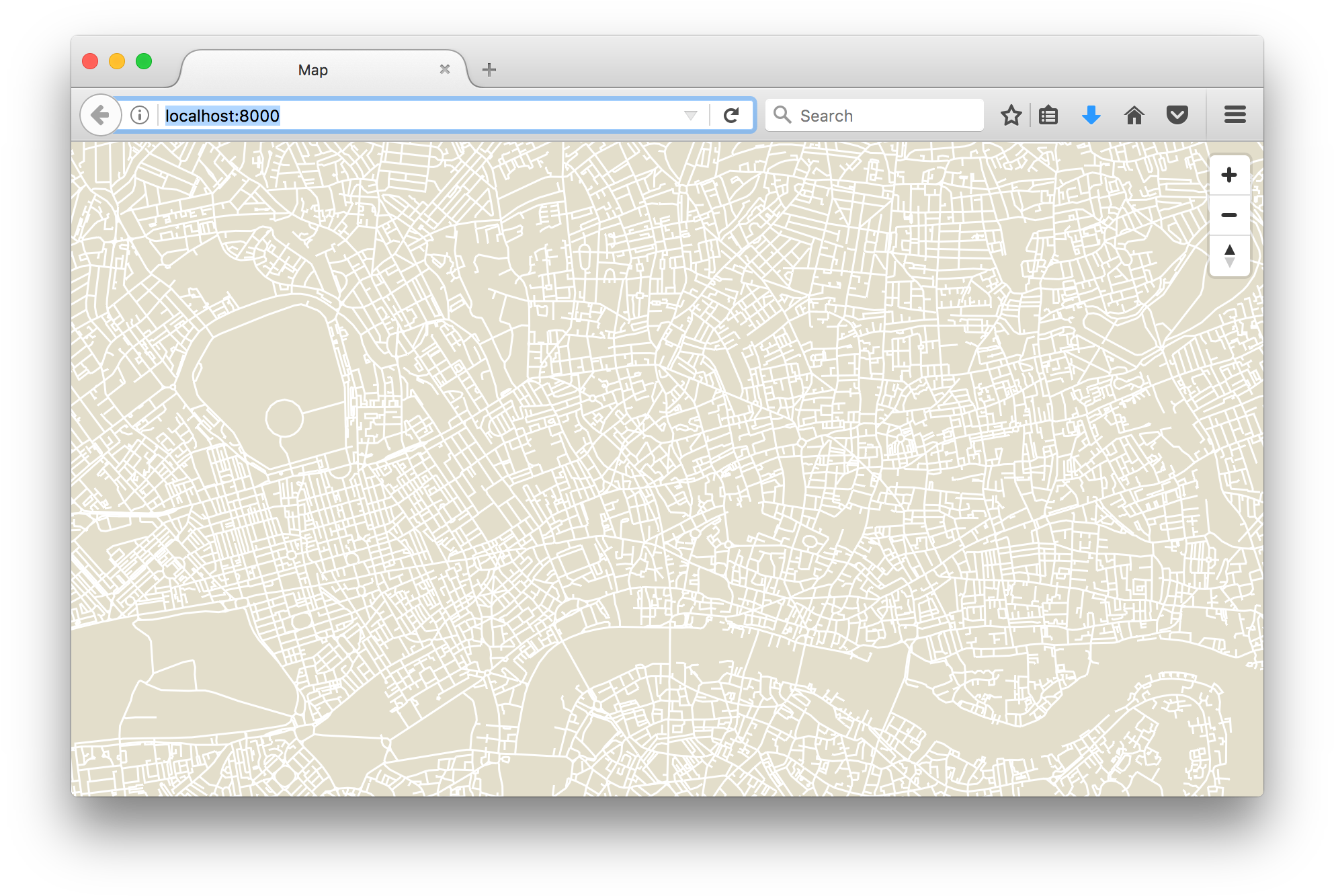 Vector Tiles Map - Vector Tiles (1998x1356), Png Download