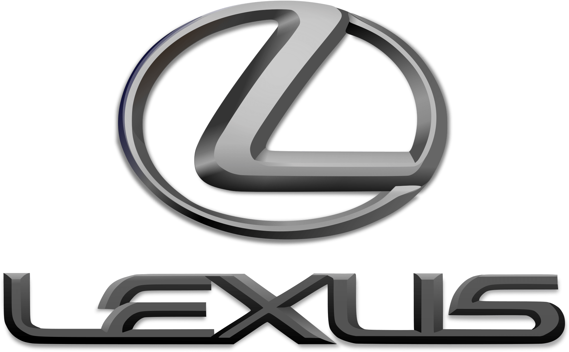 Car Logo Clipart Image - Lexus Logo (2000x1357), Png Download