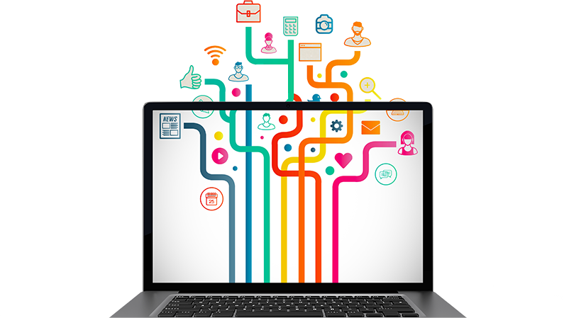 Get More Productivity - Website Development Images Hd (795x449), Png Download