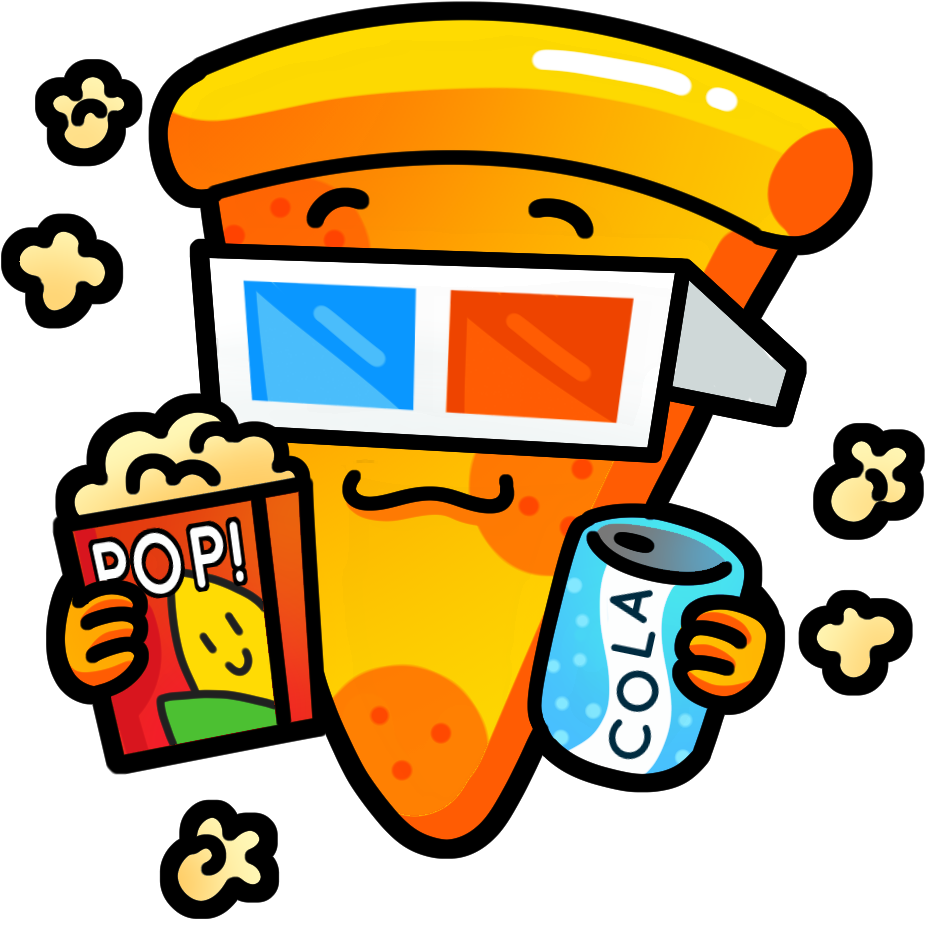 Sold Outdecember Pizza And A Movie Night - Pizza And Movie Night (1038x1020), Png Download