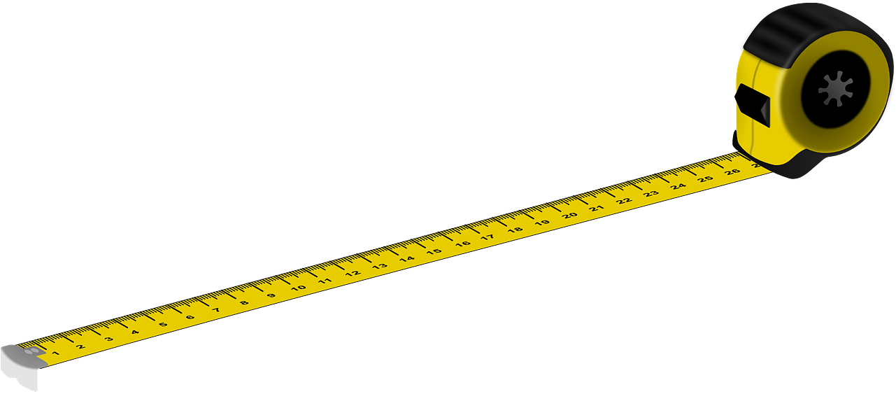 Measure Tape Png Image - 30 Inches On Tape Measure (1280x640), Png Download