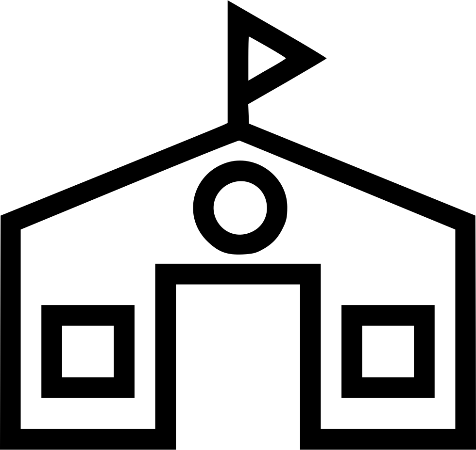 School Building - - Vector Graphics (980x928), Png Download
