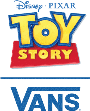 Vans Teaming Up With Disney And Pixar For 'toy Story' - Vans Toy Story Logo (307x400), Png Download
