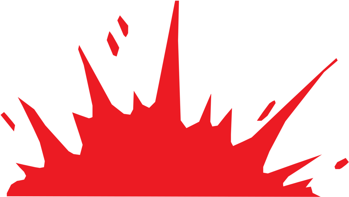 Nuclear Explosion Nuclear Weapon Mushroom Cloud Explosive - Explosion Transparent Red (1373x750), Png Download
