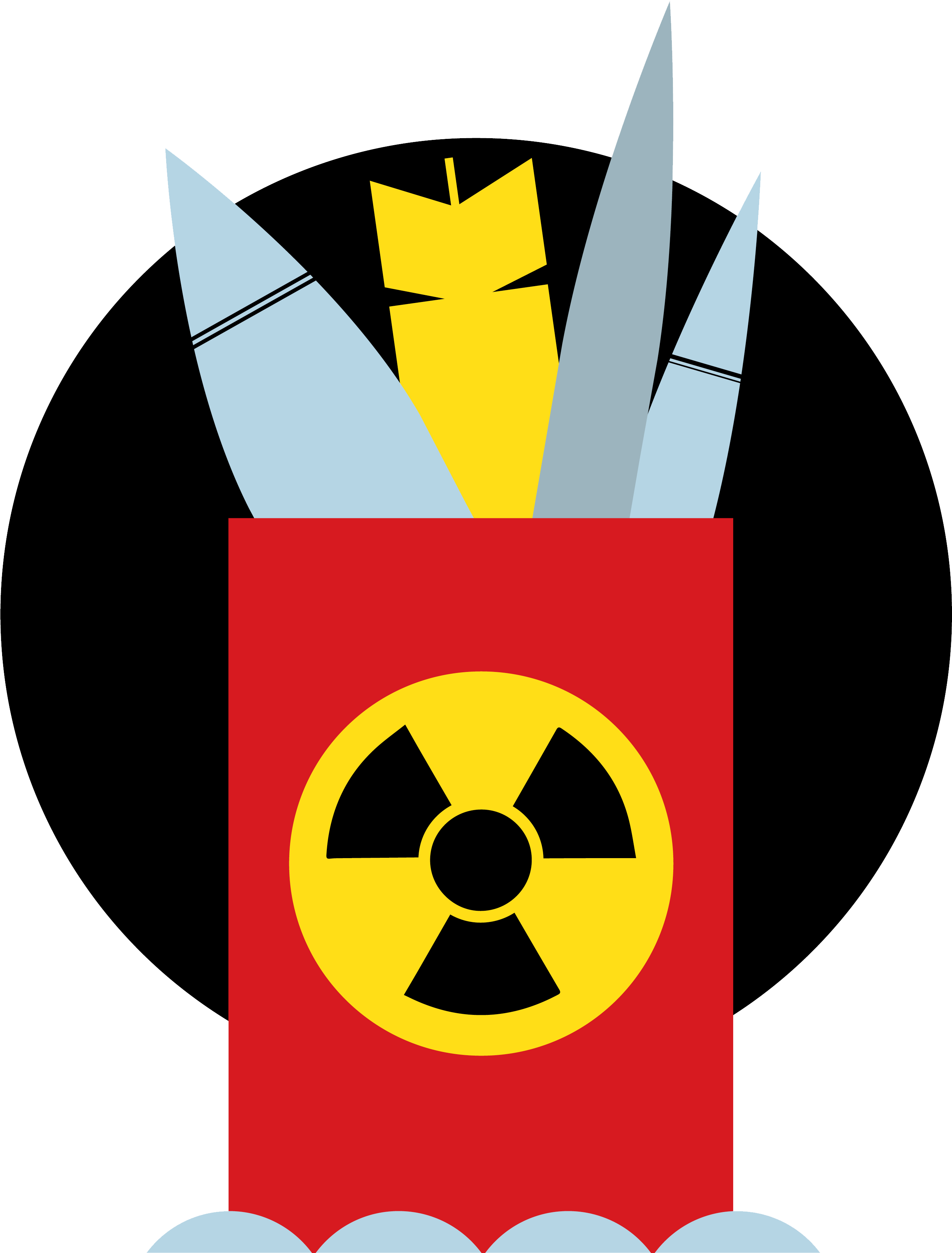 Just One Nuke, And The Damage It Would Do - Aamir Liaquat Hussain (3738x4037), Png Download