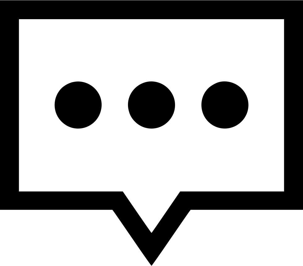 Conversation Chat Bubble Talk Text Message Circles - Icon (980x860), Png Download