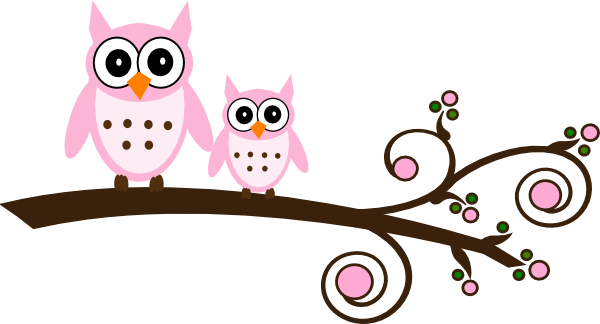Owl Baby Shower Clipart - Owl Baby Shower Clip Art (600x324), Png Download