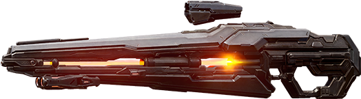 Storm Rifle - Halo Light Rifle (542x305), Png Download