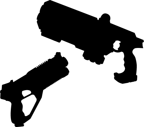 Gun Icon - Gun (477x421), Png Download