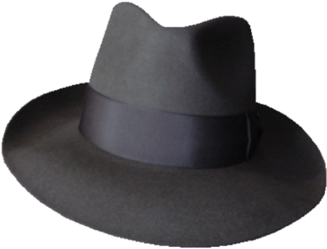Fedora Hat Png - Portable Network Graphics (571x428), Png Download