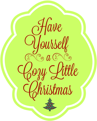 Cozy Little Christmas Tag And Blanket Gift Idea - Design With Vinyl Merry Christmas Wall Decal Colour: (500x500), Png Download