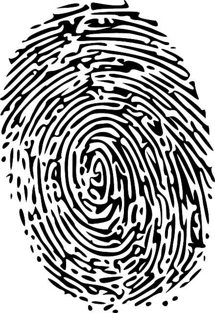 Fingerprint Vector Thumb Impression - Crime Fingerprint (439x640), Png Download