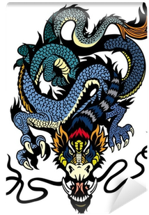 Dragon Frontview Tattoo (400x400), Png Download