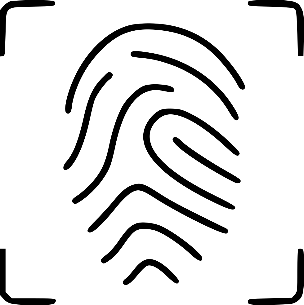 Fingerprint Scanning Authorization Security Scanner - Image Scanner (980x984), Png Download